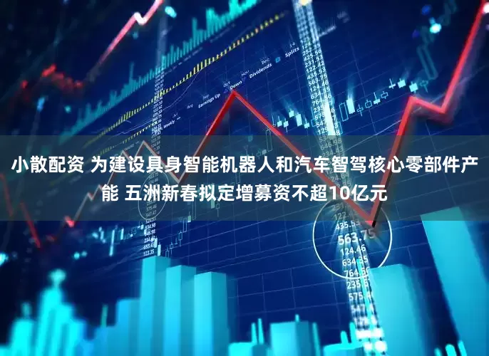 小散配资 为建设具身智能机器人和汽车智驾核心零部件产能 五洲新春拟定增募资不超10亿元