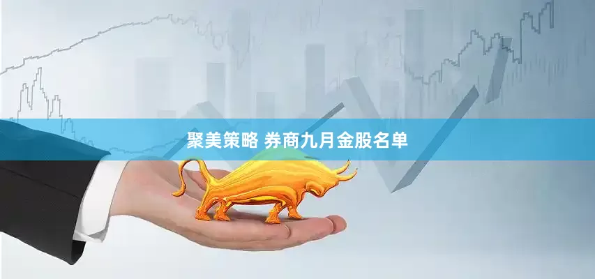 聚美策略 券商九月金股名单
